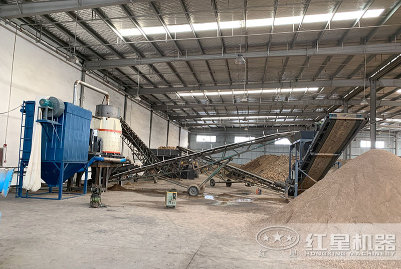 立式復合制砂機現場 立式復合制砂機現場