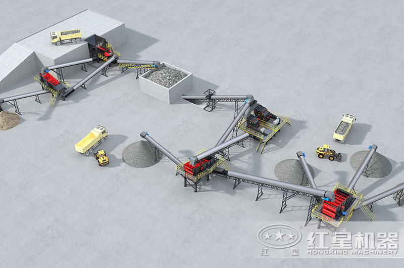 破碎生產(chǎn)線流程